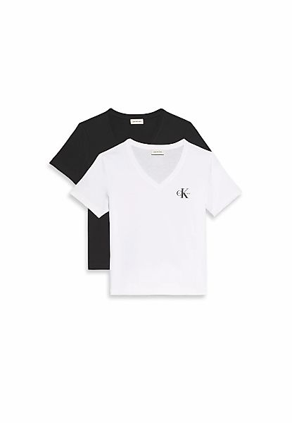 Calvin Klein Jeans Kurzarmshirt "A- Logo VN 2 pack Tee", (Packung, 2er-Pack günstig online kaufen