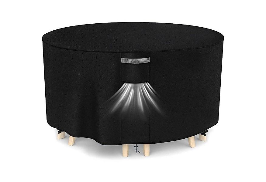 LuxusKollektion Gartenmöbel-Schutzhülle Abdeckung Gartenmöbel Rund Ø230x100 günstig online kaufen