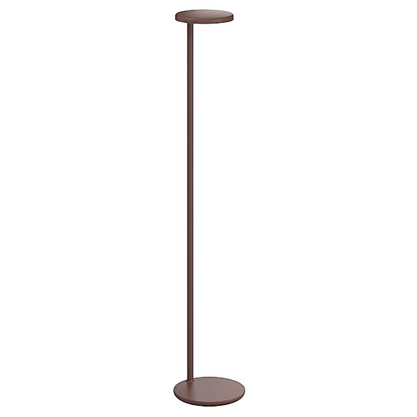FLOS Oblique Floor LED-Stehlampe 927 USB braun günstig online kaufen