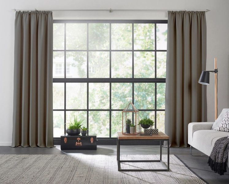 Wirth Vorhang "Dim out" Kräuselband 1 Stk. tlg. günstig online kaufen