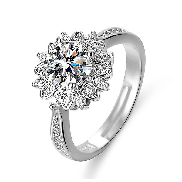 The Beauty House Verlobungsring silberfarbiger Ring günstig online kaufen