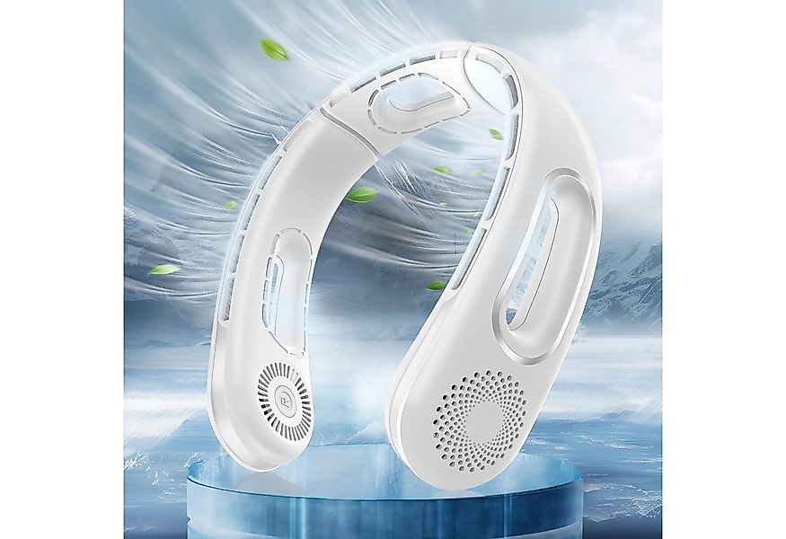 Fanttik Mini USB-Ventilator Nackenventilator Hals Ventilator 5200 mAh Wiede günstig online kaufen