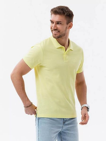 OMBRE Poloshirt Ombre Herren Pique-Strick-Poloshirt - lindgrün V15 S1374 XX günstig online kaufen