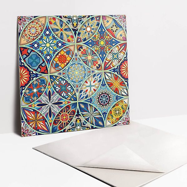 Tulup Wandtattoo Wandfliese Selbstklebend Räder 30x30cm günstig online kaufen