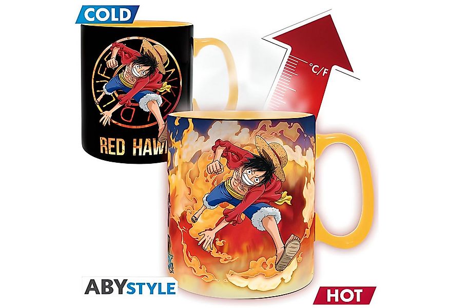 Abysse Merchandise-Figur One Piece - Tasse/Mug 460 ml "Luffy & Sabo" günstig online kaufen