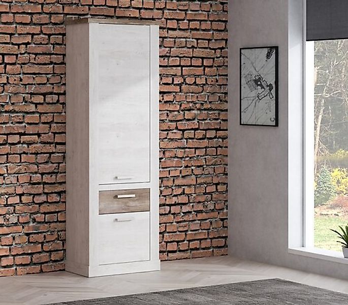 FORTE Mehrzweckschrank »Duro«, Höhe 212 cm, Bücherregal mit Türen und Schub günstig online kaufen