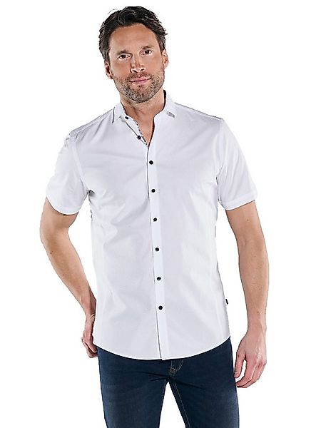 Engbers Kurzarmhemd Herren Kurzarm-Hemd "My Favorite", Reinweiss günstig online kaufen
