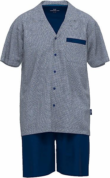 GÖTZBURG Shorty "Brooklyn" 2 tlg. Kurzarm, V-Ausschnitt, mit Kragen, kurze günstig online kaufen