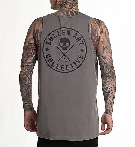 Sullen Clothing Tanktop Ever Tank City Skyline Tattoo Schädel Totenkopf Sku günstig online kaufen