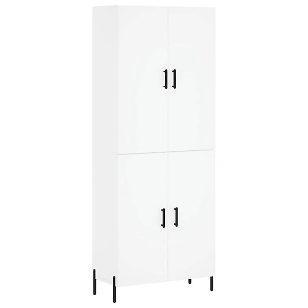 vidaXL Highboard Weiß 69,5x34x180 cm Holzwerkstoff 3195683 günstig online kaufen