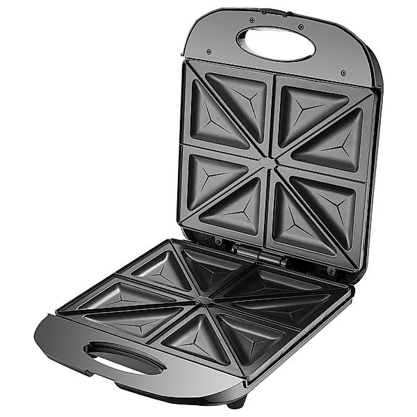 MICHELINO Sandwichtoaster 29033 schwarz Kunststoff Aluminium B/H/L: ca. 26x günstig online kaufen