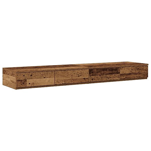 vidaXL Nachttisch Bettschubladen aus Altholz 160x36,5x16,5 günstig online kaufen