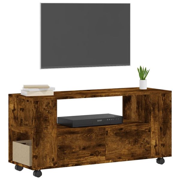 vidaXL TV-Schrank TV-Schrank Räuchereiche 102x34,5x43 cm günstig online kaufen