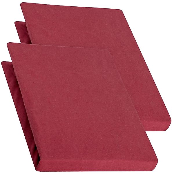 aqua-textil Spannbettlaken Pur Topper Laken Jersey günstig online kaufen