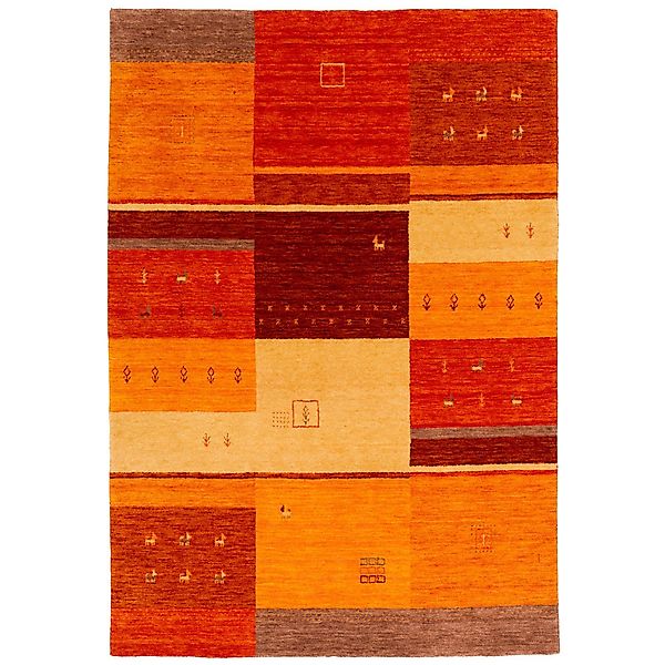 Pergamon Wollteppich Natur Wolle Teppich Gabbeh günstig online kaufen