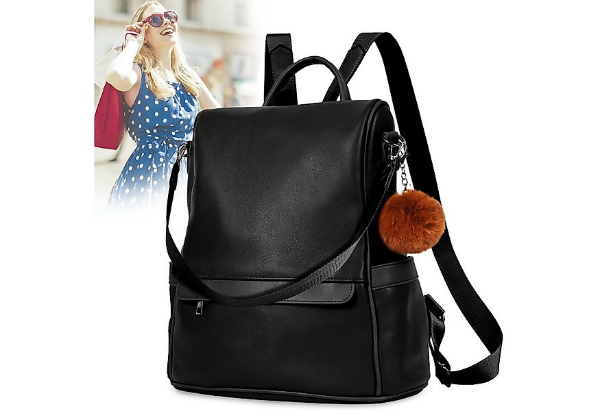 TAN.TOMI Cityrucksack Rucksack Damen klein Handtasche Schultertasche 3 in 1 günstig online kaufen
