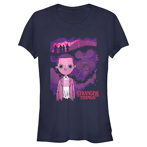 Netflix - Stranger Things - Gruppe Lurking - Frauen T-Shirt günstig online kaufen