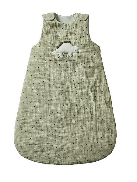 vertbaudet Babyschlafsack Ärmelloser Baby Schlafsack KLEINER DINO, Sommersc günstig online kaufen