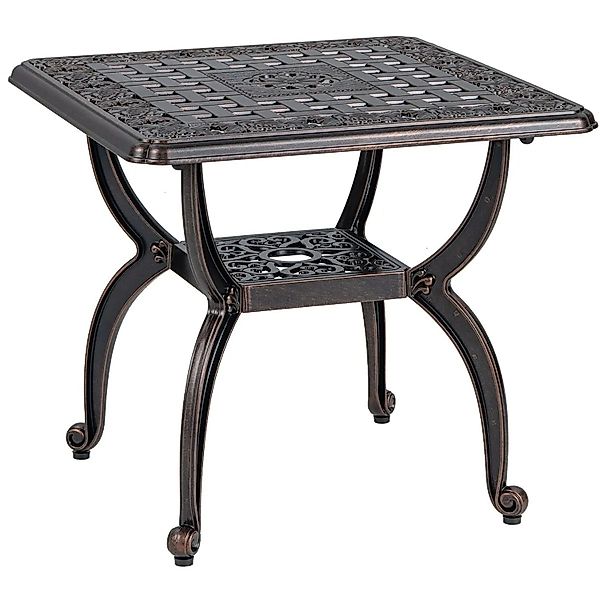 Costway Beistelltisch Wetterfest 53 x 53 x 48 cm Balkontisch günstig online kaufen