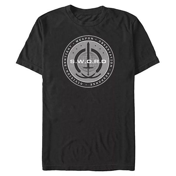 Marvel - WandaVision - Logo Sword - Männer T-Shirt günstig online kaufen