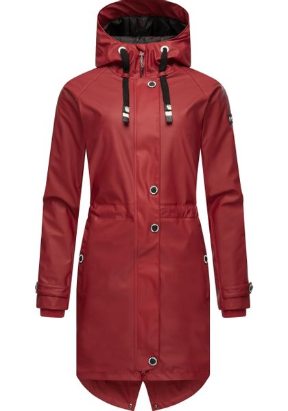 Navahoo Regenjacke "Rainy Flower" mit Kapuze modischer Damen Regenmantel mi günstig online kaufen
