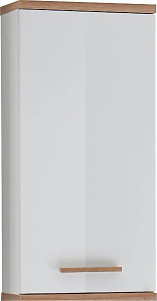 Saphir Hängeschrank "Quickset Badschrank 35,5 cm breit mit 1 Tür und 2 Glas günstig online kaufen