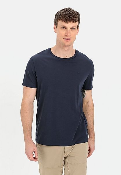 camel active T-Shirt Basic T-Shirt aus nachhaltigem Organic Cotton günstig online kaufen