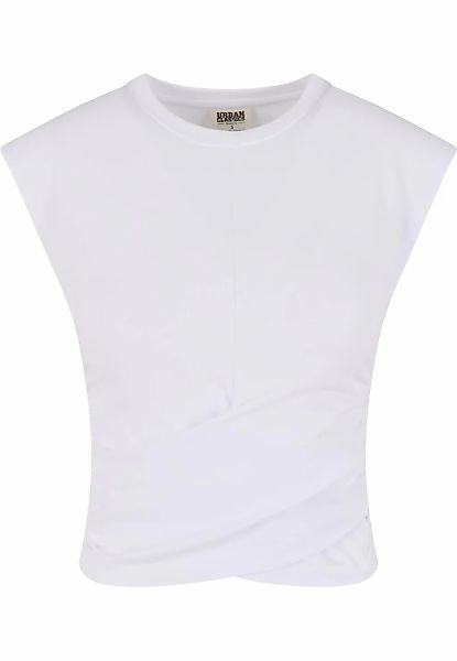 URBAN CLASSICS T-Shirt "Urban Classics Ladies Cropped Wrapped Top", (1 tlg. günstig online kaufen