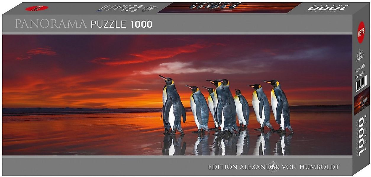 HEYE Puzzle King Penguins, Edition Humboldt, 1000 Puzzleteile, Made in Euro günstig online kaufen