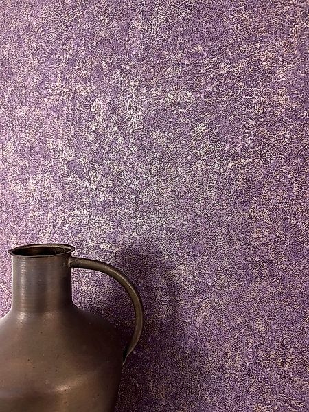 Newroom Vliestapete Jabril Purple Tapete Universal Unifarbe,Struktur,Monoch günstig online kaufen