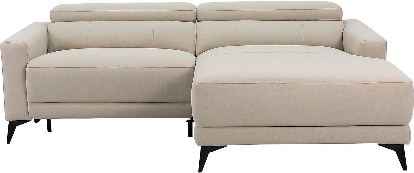 OTTO home Ecksofa LEWII, L-Form, 213 cm - elektr. Relaxfunktion, mit USB A/ günstig online kaufen