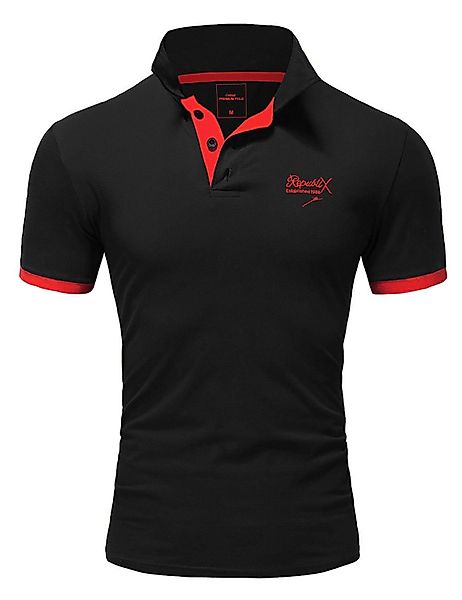 REPUBLIX Poloshirt MATEO Herren Basic Kurzarm günstig online kaufen