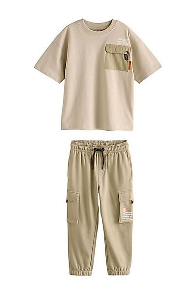 Next Shirt & Hose Utility-T-Shirt und Jogginghose im Set (2-tlg) günstig online kaufen
