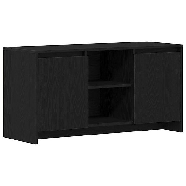 vidaXL TV-Schrank TV-Schrank Schwarz Eiche 102x37,5x52,5 cm Holzwerkstoff ( günstig online kaufen