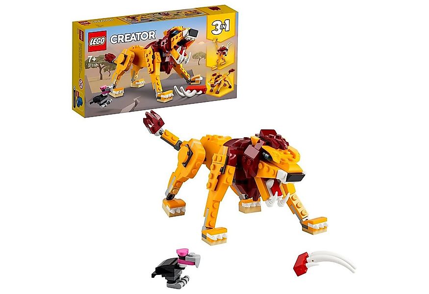 LEGO® LEGO® Creator Wilder Löwe Konstruktions-Spielset günstig online kaufen