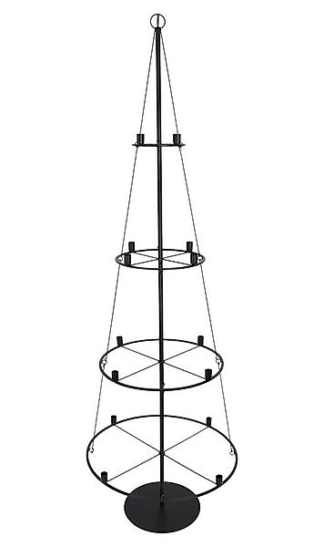 Dekoleidenschaft Künstlicher Weihnachtsbaum "Pyramide" Metallbaum 180 cm ho günstig online kaufen