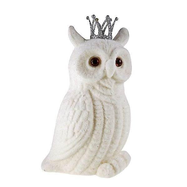 Macosa Home Dekofigur Deko Eule Weiß günstig online kaufen