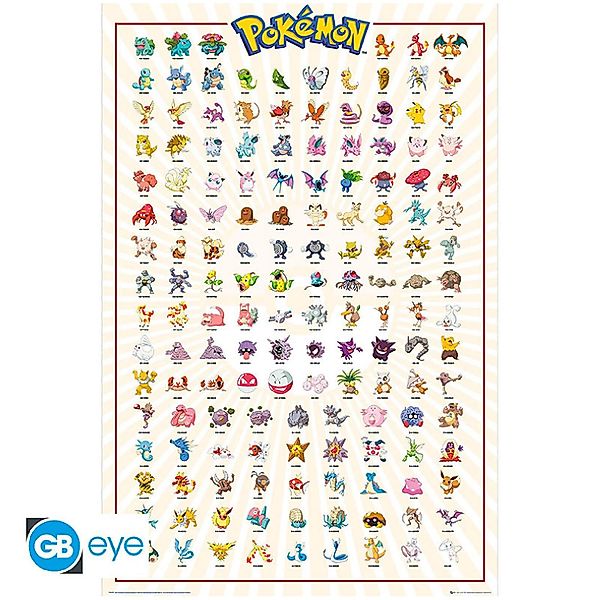 ABYstyle Poster POKEMON - Poster Maxi günstig online kaufen