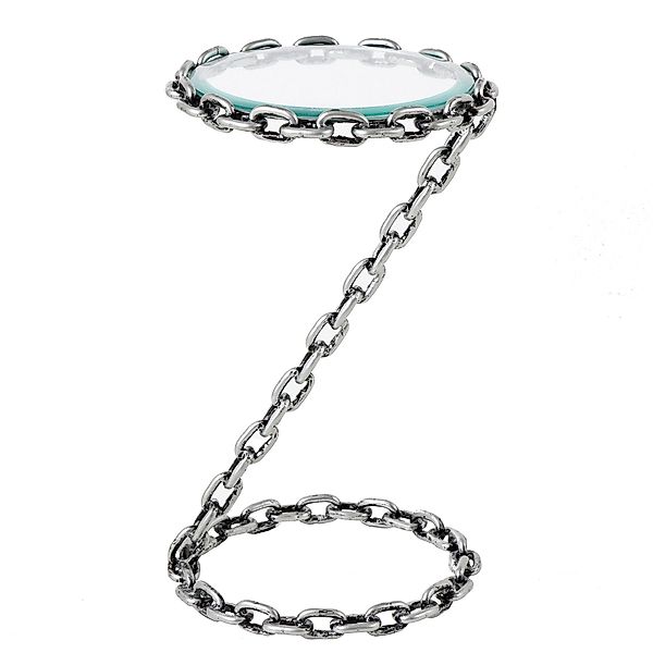 riess-ambiente Beistelltisch CHAINS 35cm silber / günstig online kaufen