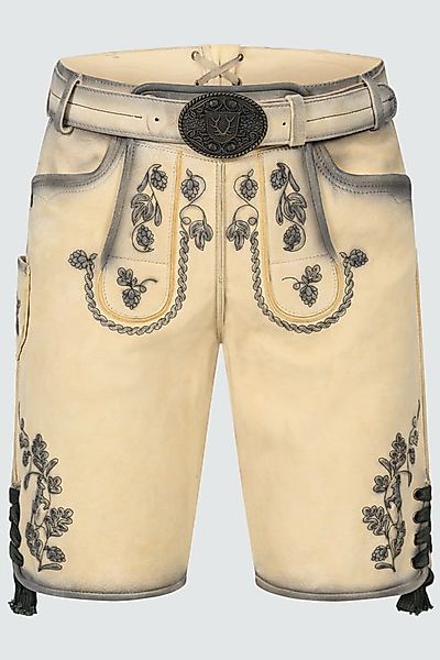 Lederhose Nolan mit Gürtel günstig online kaufen