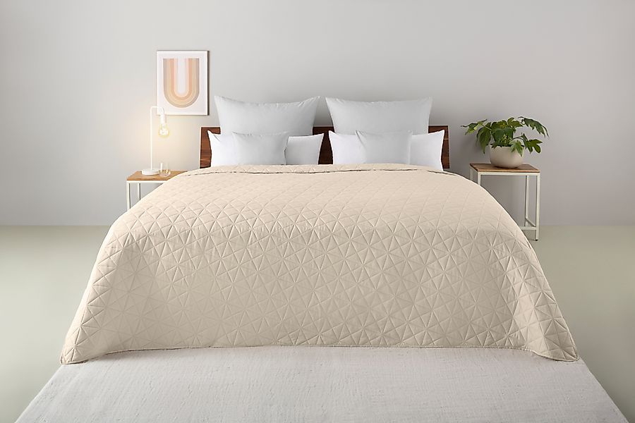 my home Tagesdecke Tesso, unifarben mit günstig online kaufen