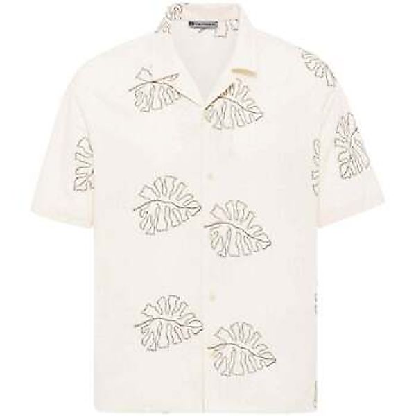 Dandalo  Hemdbluse Damian Oversize Embroidery Lapel Collar Short Sleeve Shi günstig online kaufen