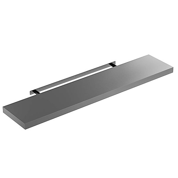 Casaria Wandboard, Grau Hängeregal mit Halterung günstig online kaufen