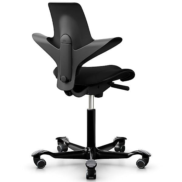 HAG CAPISCO PULS 8020 | Stehhilfe mit Fußring | Stoff Cura | Black Edition günstig online kaufen
