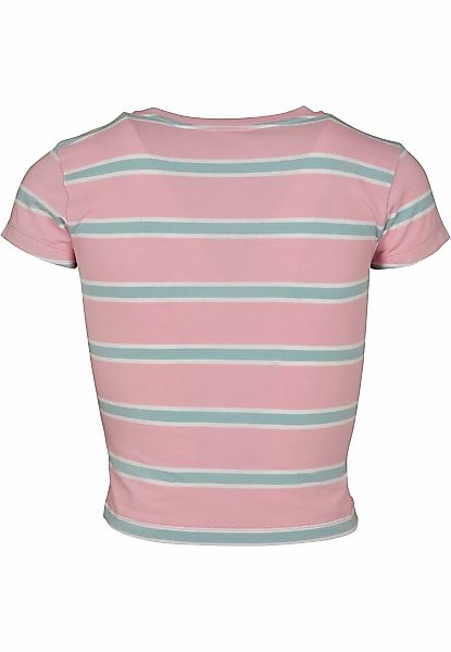 URBAN CLASSICS T-Shirt "Urban Classics Damen Ladies Stripe Cropped Tee", (1 günstig online kaufen