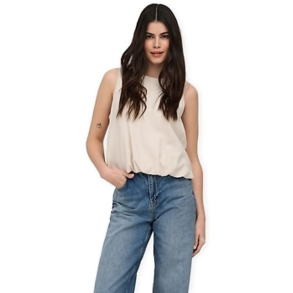 Only  Blusen Top Aris Life Balloon - Pumice Stone/Dot günstig online kaufen