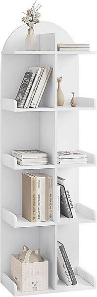 Woltu Bücherregal, 1-tlg., Standregal mit 10 Ablagen auf 5 Ebenen günstig online kaufen