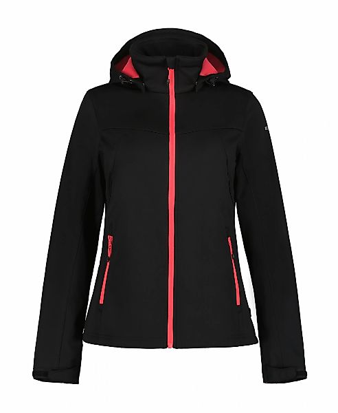 Icepeak Softshelljacke "D SOFTSHELLJACKE BOISE", (1 St.), mit Kapuze, Wasse günstig online kaufen