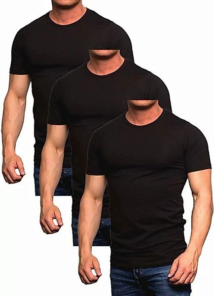 Jack & Jones T-Shirt (3er-Pack) Basic mit Rundhalsausschnitt günstig online kaufen
