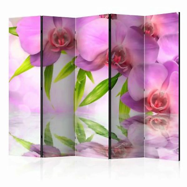 artgeist Paravent Orchid Spa II [Room Dividers] mehrfarbig Gr. 225 x 172 günstig online kaufen